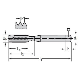 N20219 taraud pour aluminium